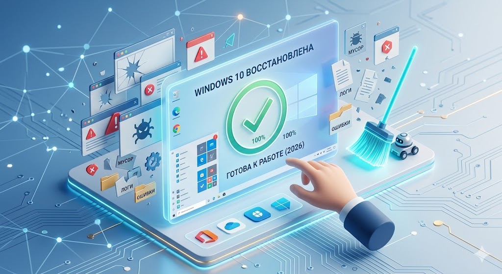 Как правильно отформатировать и переустановить Windows 10 (2026)